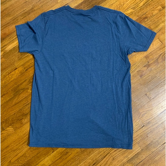 Volcom Mens Blue Casual T-Shirt - Picture 2 of 4
